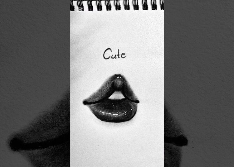 How to draw Lips #lips #howtodraw #art #drawing #artist #shorts