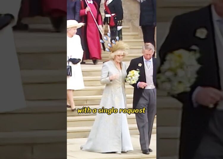 Camilla ruined her wedding with one sentence #celebrity #youtubeshorts #shorts #shortsvideo #royal