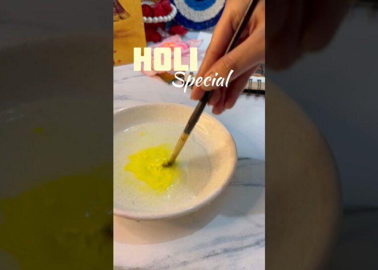 Holi special DIY🫟#artist#diy#holifestival#holispecial#craft#diyideas#craftideas#trending#shorts