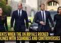 5 times the UK Royal family rocked headlines with scandals and controversies