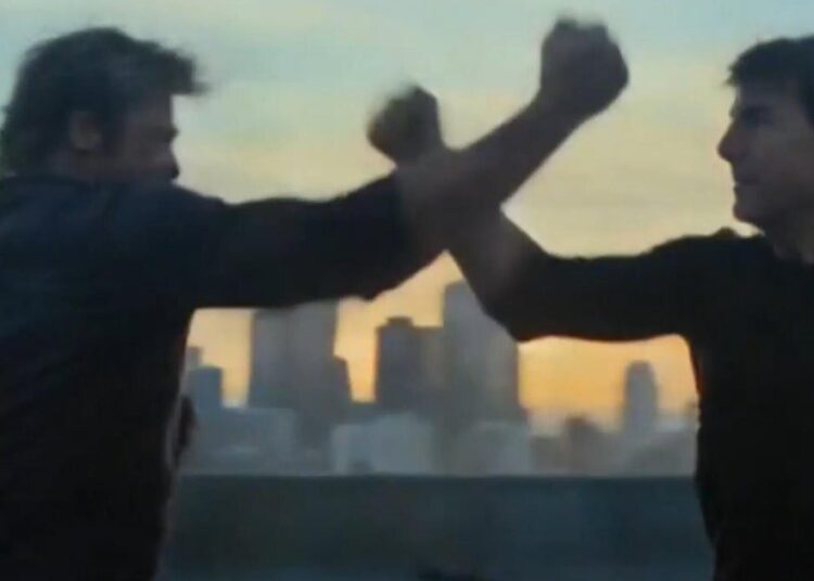 AI-generated fight video of Tom Cruise and Brad Pitt sparks backlash in Hollywood