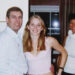 An undated handout photo taken at an undisclosed location and released on Aug. 9, 2021 by the United States District Couty for the Southern District of New York shows (left to right) Prince Andrew, Virginia Giuffre, and Ghislaine Maxwell posing for a photo.