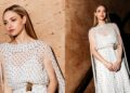 Amanda Seyfried Favors Polka Dots at Miu Miu Dinner