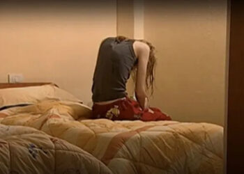 Shandi Sullivan cries the morning after her assault Hulu