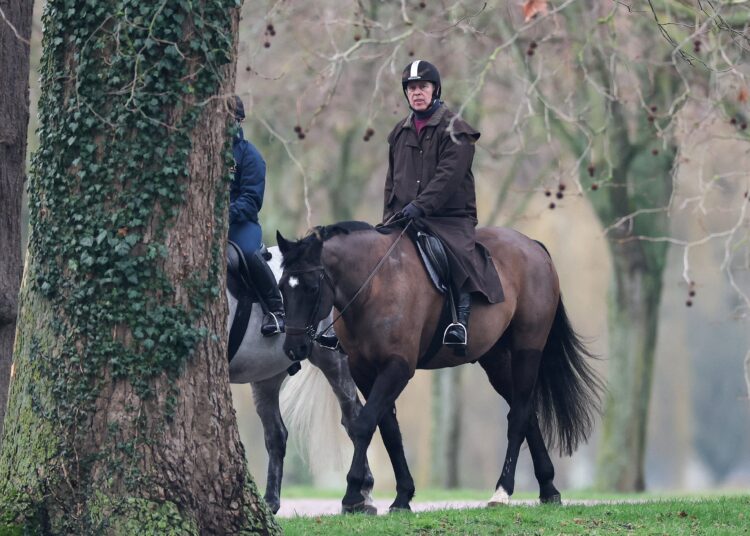 The former prince has reportedly been warned to avoid horseriding