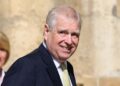 WINDSOR, ENGLAND - APRIL 20: Prince Andrew, Duke of York attends the Easter Sunday Mattins Service at St George's Chapel on April 20, 2025 in Windsor, England. (Photo by Karwai Tang/WireImage)