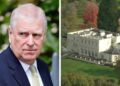 Andrew moves out of Royal Lodge home
