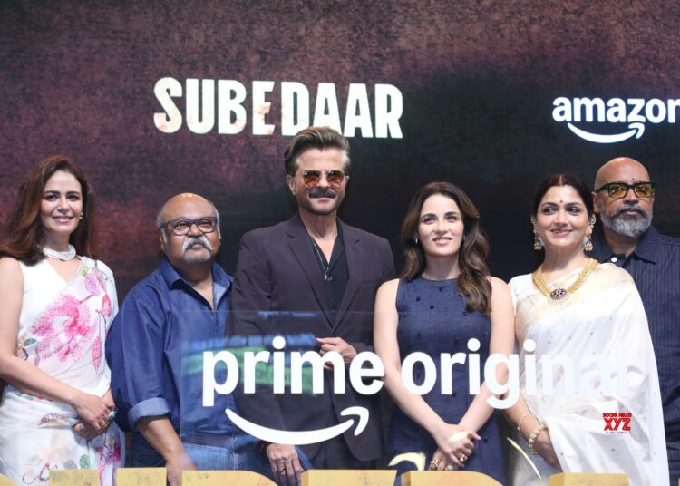 Anil Kapoor, Mona Singh, Radhika Madan, Khushboo Sundar, Saurabh Shukla, And Other Celebs For The Trailer Launch Of Upcoming Amazon Prime Original Film Subedaar - Gallery