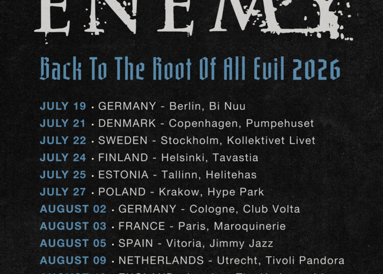 Arch Enemy European Tour 2026