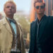Good Omens characters aziraphale and crowley stand together in poster for season three renewal