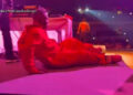 Ray J sitting on stage New title for YouTube:  Ray J’s Bloody Eyes Shock Shreveport Valentine’s Day Concert Crowd