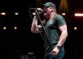 Brad Arnold of the band 3 Doors Down performs during Patriots Fest on Saturday, May 18, 2024, in Aurora, Ill. (Photo by Rob Grabowski/Invision/AP, File)