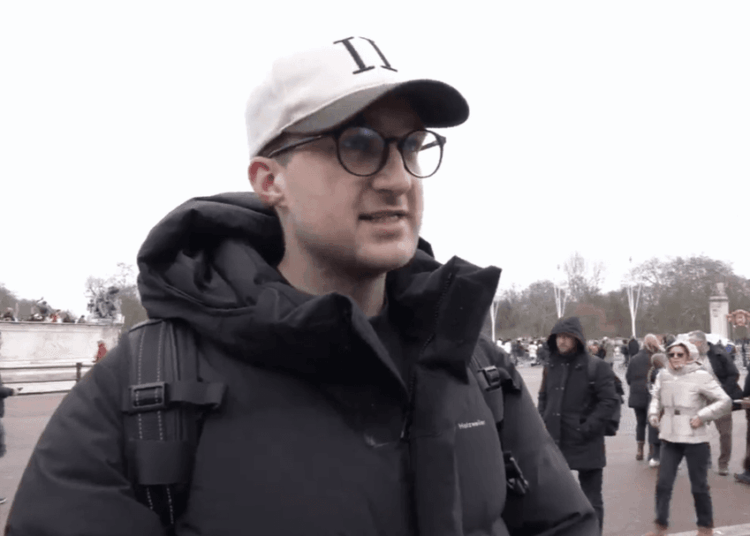 GB News spoke to people outside Buckingham Palace