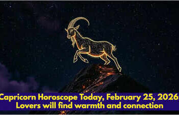 Capricorn Horoscope Today, February 25, 2026: Lovers will find warmth and connection