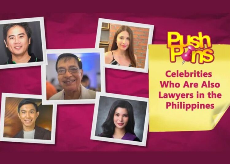 Celebrities Who Are Also Lawyers in the Philippines | PushPins