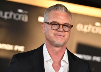 Eric Dane arrives at a "Euphoria" Los Angeles event, Wednesday, April 20, 2022, at the Academy Museum. (Photo by Jordan Strauss/Invision/AP)