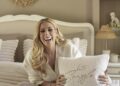 Stacey Solomon (pictured) promoting one of her George at ASDA homeware collections