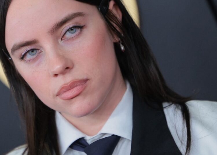 Celebs Wear ICE OUT Pins at Grammys: Billie Eilish, Biebers