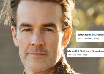 Celebs pay tribute to James Van Der Beek