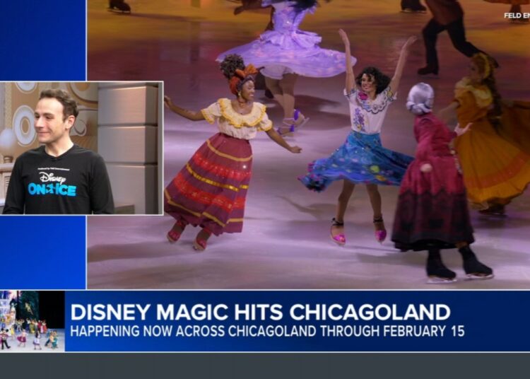 Chicago native skates with Disney On Ice as 'Jump In!' continues its run