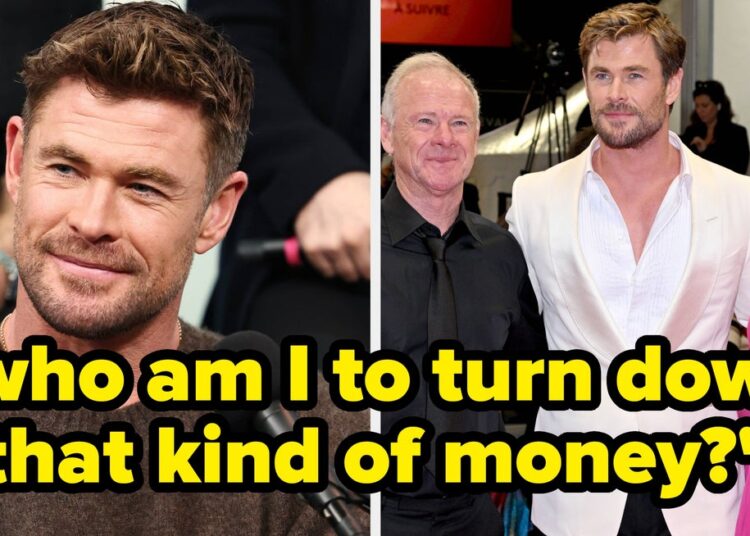 Chris Hemsworth Chose High-Paying Roles To Support His Family
