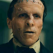 Christian Bale had to still still for ages to have makeup applied in new film 'The Bride!' (Warner Bros Pictures)