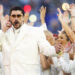 Bad Bunny performs during the Halftime Show of Super Bowl LX between the Seattle Seahawks and New England Patriots in Santa Clara, California, on Sundayh.
