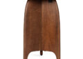 Mercer41 Kanna Wavy Round Mango Wood Drink Table | Wayfair