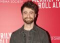 Daniel Radcliffe poses during the NYC screening for the film