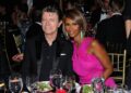 David Bowie and supermodel Iman attend the DKMS' 5th Annual Gala: Linked Against Leukemia at Cipriani Wall Street on April 28, 2011, in New York City.