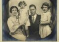 An unearthed handwritten letter by a young Queen Elizabeth II (pictured right, with her parents and sister Margaret), to Royal Lodge's head housemaid is set to fetch thousands at an auction