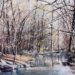 “Gulpha Gorge #4” by Dennis McCann and “Winterberry” by Steven Wise are on display through February at Hot Springs’ Justus Fine Art Gallery.

(Special to the Democrat-Gazette)