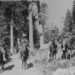 Buffalo Soldiers in the 24th Infantry carried out mounted patrol duties in Yosemite in 1899. (National Park Service)