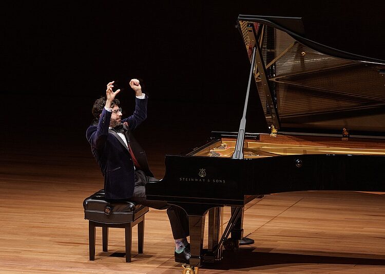 Pianist-composer Michael Stephen Brown plays a solo recital Thursday at the Center for Humanities &
Arts Theater, on the North Little Rock campus of the University of Arkansas-Pulaski Technical College.
(Special to the Democrat-Gazette)