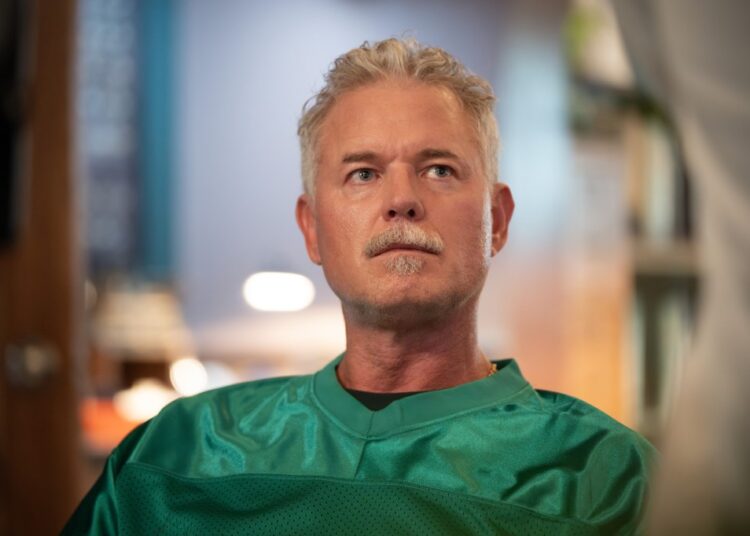 Eric Dane as Matthew Ramati in a green jersey.