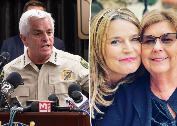 'Exhausted' Nancy Guthrie sheriff admits it could take 'years' to find Savannah's abducted mother