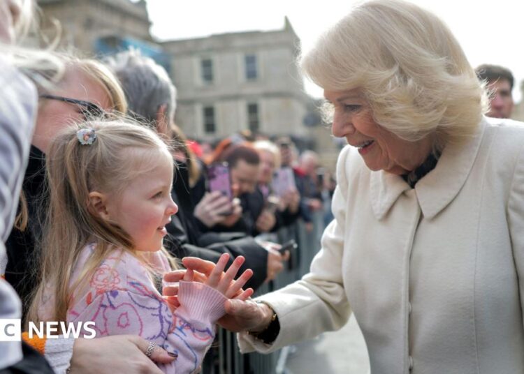 Family wedding dress link revealed at Queen's visit to Bath