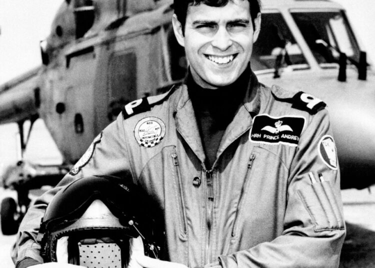 Former Prince Andrew's path from helicopter pilot to royal pariah