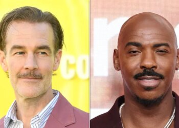 "You have no idea the pain they went through," actor Mechad Brooks (right) said of his friend James Van Der Beek's family.