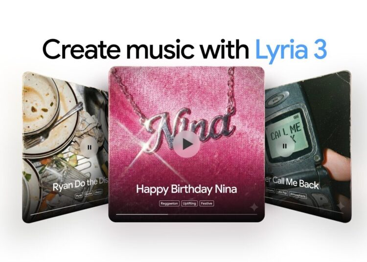 Google just launched Lyria 3 - its ‘most advanced’ AI music generator yet - in the Gemini app