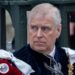 Andrew Mountbatten-Windsor pictured during the Coronation of King Charles III at Westminster Abbey in 2023