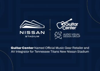 Guitar Center Named Official Music Gear Retailer and AV Integrator for Tennessee Titans’ New Nissan Stadium