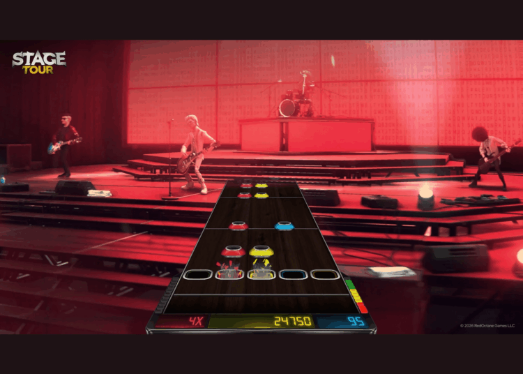 Guitar Hero studio reveals new Stage Tour music game
