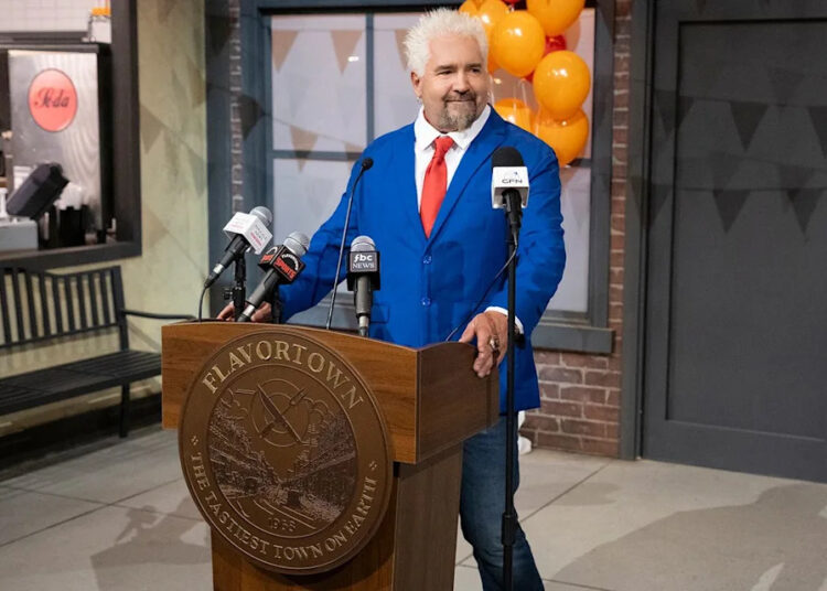 Guy Fieri for 'Flavortown Food Fight' Food Network