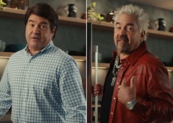 Guy Fieri in Bosch's Super Bowl commercial Bosch USA