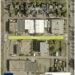 A birdseye view of an Edmonton neighbourhood between 100 St. and 99 St. 77, 78 and 79 Ave are all featured. Only 78 Ave. is highlighted yellow indicating the entertainment district. The city's logo, blue with white text, is in the bottom left corner.