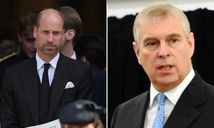 Prince William wanted to kick ex-Prince Andrew out of the royal family way before the latter's royal titles were taken away.MEGA