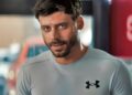 Francois Arnaud as Scott Hunter on Heated Rivalry