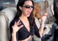 Kendall Jenner's Instagram Story from the Super Bowl