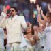 Bad Bunny performs during halftime of Super Bowl LX